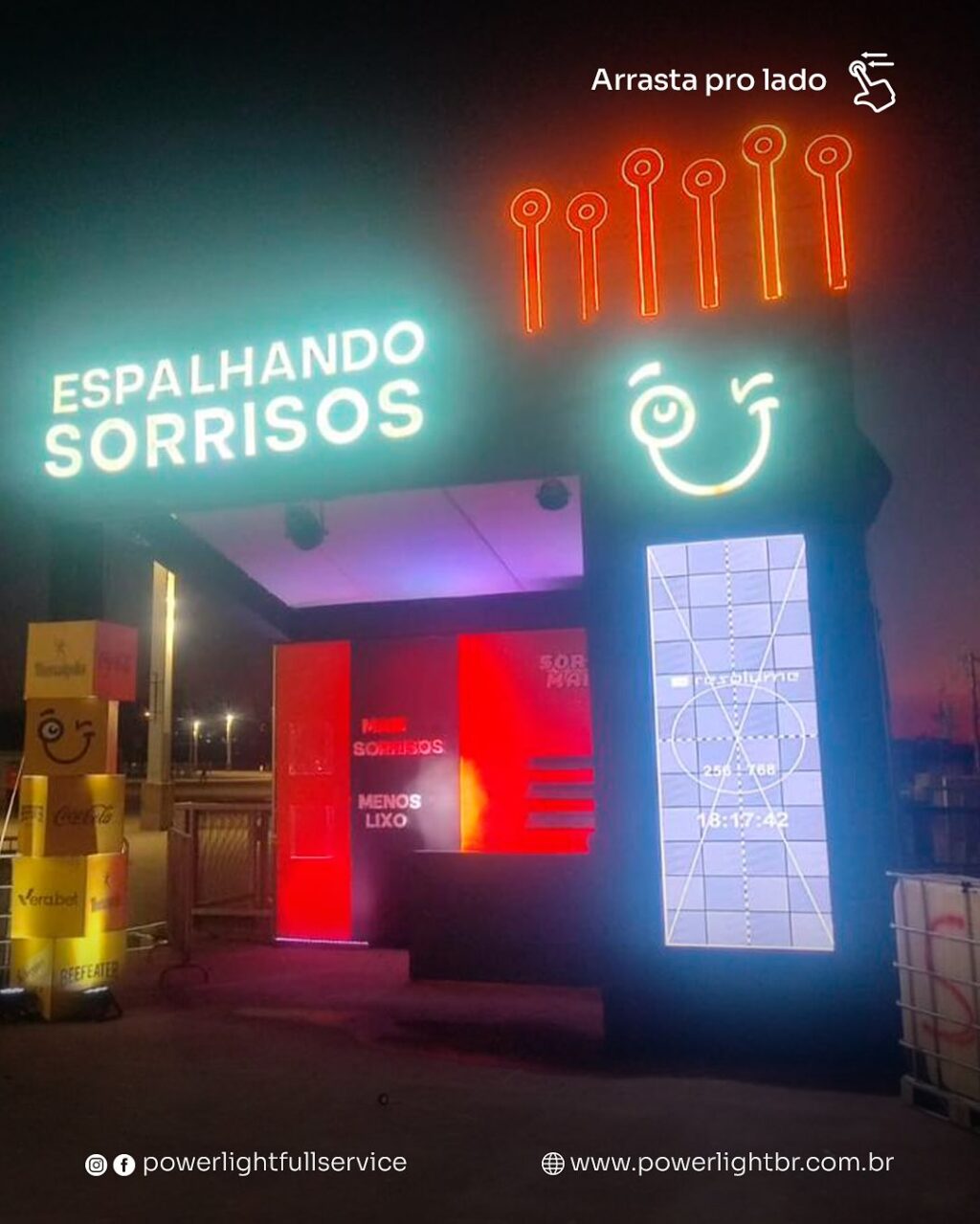 Instagram post from powerlightfullservice. This post is in position 1.